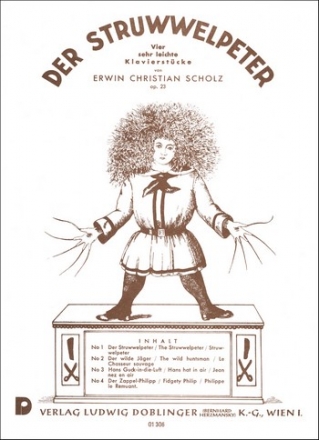 Der Struwwelpeter op.23 4 sehr leichte Klavierstcke fr Anfnger