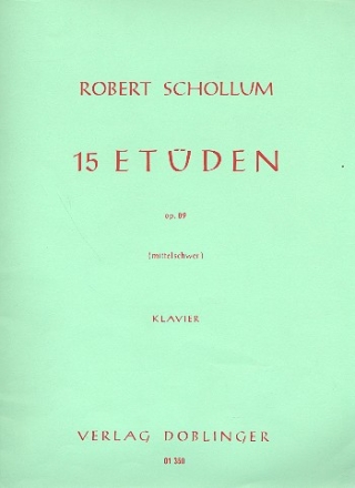 15 Etden op.89 fr Klavier