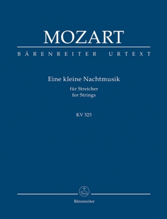 Eine kleine Nachtmusik KV525 Serenade G-Dur  fr Streichorchester Studienpartitur