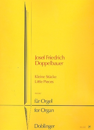 Kleine Stcke fr Orgel