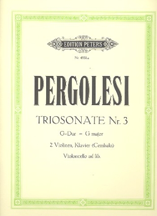 Triosonate G-Dur fr 2 Violinen und Bc