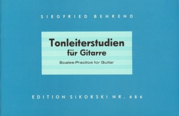 Tonleiterstudien fr Gitarre