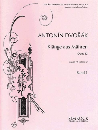 Klnge aus Mhren op.32 Band 1 fr Sopran, Alt und Klavier (dt/ts/en)
