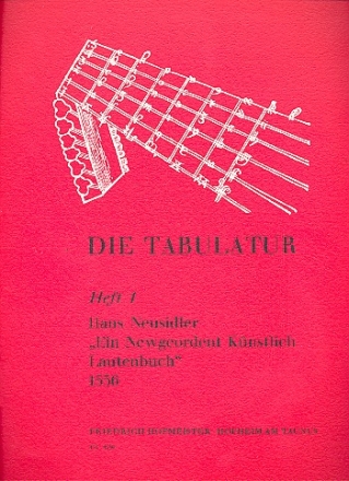 Ein newgeordent knstlerisch Lautenbuch 1536 fr Laute