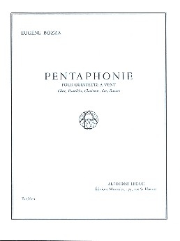 Pentaphonie pour quintette a vent partition