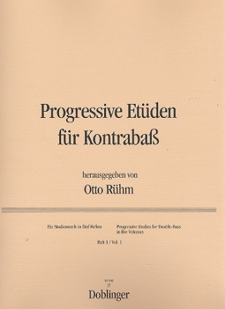 Progressive Etden Band 1 fr Kontraba