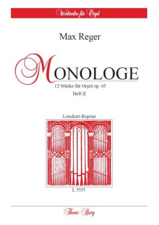 Monologe op.63 Band 2 (Nr.5-8) fr Orgel