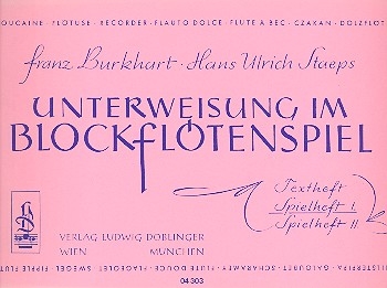 Unterweisung im Blockfltenspiel Spielheft 1