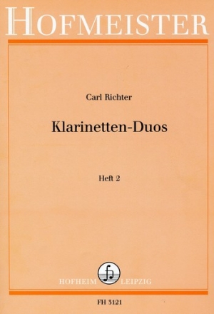 Klarinetten-Duos Band 2 fr 2 Klarinetten Spielpartitur