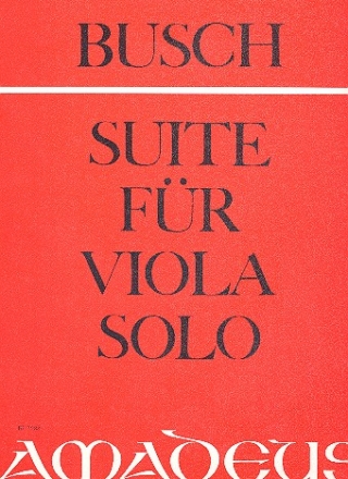 Suite a-Moll op.16a für Viola