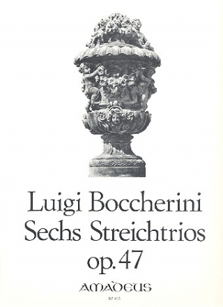 6 Streichtrios op.47 fr Violine, Viola und Violoncello Stimmen