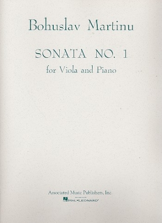 Sonata no.1 for viola and piano