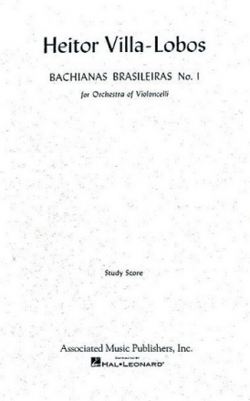 Bachianas brasileiras no.1 for 8 violoncelli study score