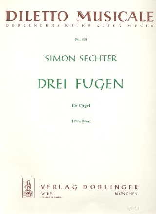 3 Fugen fr Orgel