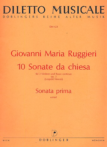 Sonata prima aus 'Sonata chiesa op.3'