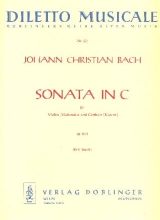 Sonate C-Dur fr Violine, Violoncello und Bc