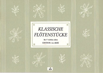 Klassische Fltenstcke  fr Altblockflte allein