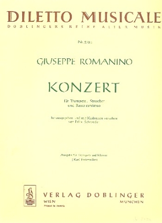 Konzert fr Trompete und Orchester fr Trompete und Klavier