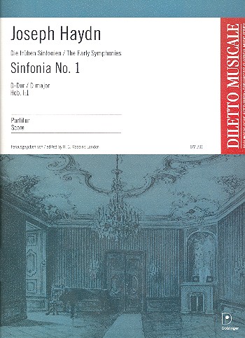 Sinfonie D-Dur Nr.1 Hob.I:1 fr Orchester Partitur