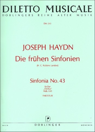 Sinfonie Es-Dur Nr.43 Hob.I:43 fr Orchester Partitur
