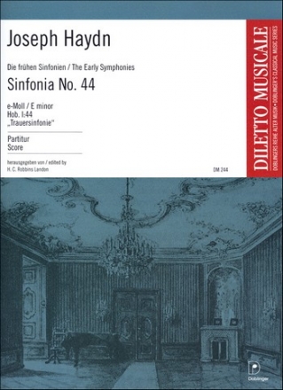 Sinfonie e-Moll Nr.44 Hob.I:44 fr Orchester Partitur