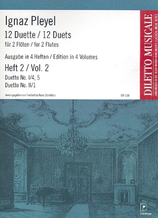 12 Duette Band 2 (Folge 1,4-5 und Folge 2,1) für 2 Flöten Spielpartitur
