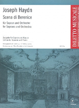 Scena di Berenice Hob:XXIVa:10 fr Sopran und Orchester Klavierauszug