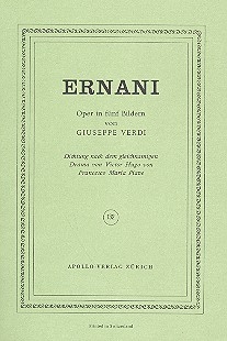 Ernani Oper in fnf Bildern Libretto (dt)