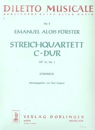 Streichquartett C-Dur op.21,1  Stimmen
