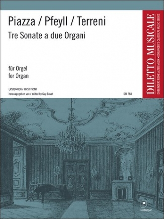 3 Sonaten fr 2 Orgeln Partitur