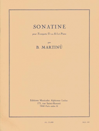Sonatine pour trompette et piano