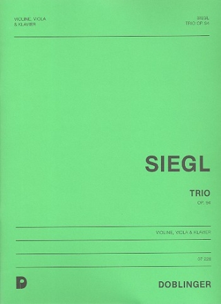 Trio op.94 fr Violine, Viola und Klavier