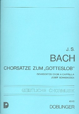 Chorstze zum Gotteslob fr gem Chor a cappella Partitur