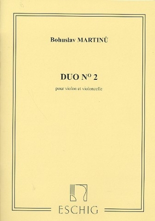 Duo no. 2 pour violon, et violon- 9586 2 partitions