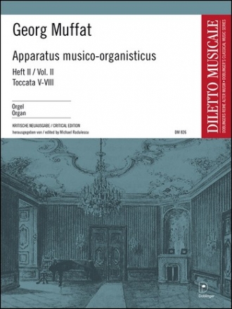 Apparatus musico-organisticus Heft 2: Toccaten 5-8 fr Orgel