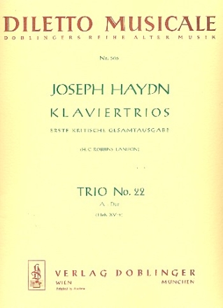 Klaviertrio A-Dur Nr.22 Hob.XV:9  