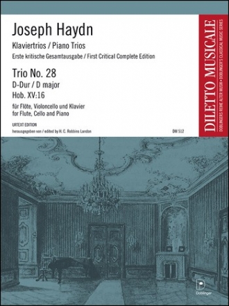 Trio D-Dur Nr.28 Hob.XV:16 fr Flte, Violoncello und Klavier