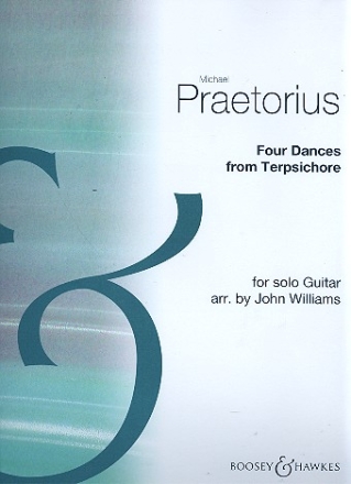 4 Dances from Terpsichore for guitar