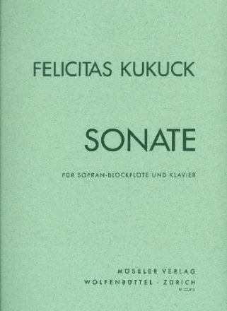 Sonate für Sopranblockflöte und Klavier