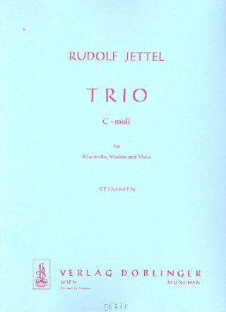 Trio c-moll fr Klarinette, Violine und Viola 3 Stimmen