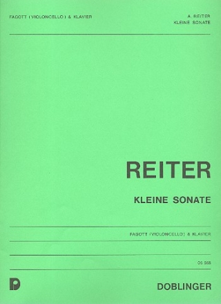 Kleine Sonate fr Fagott und Klavier