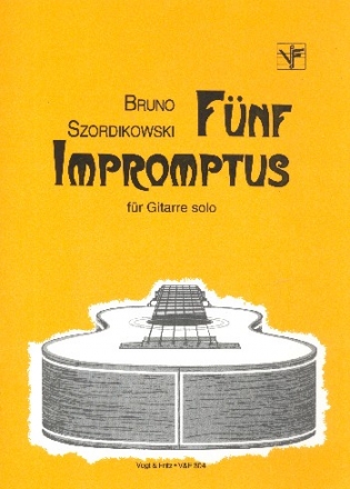 Fnf Impromptus fr Gitarre