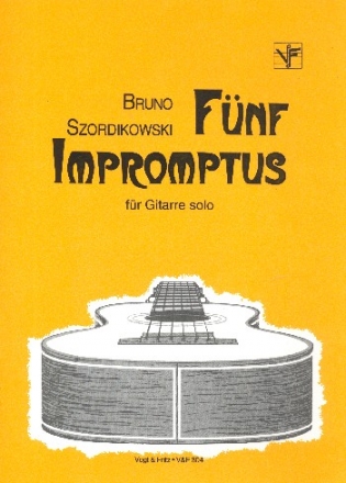 5 Impromptus fr Gitarre