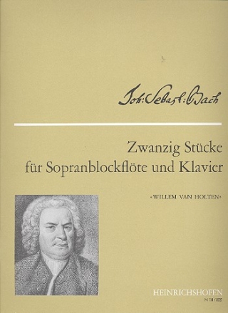 20 Stcke  fr Sopranblockflte und Klavier