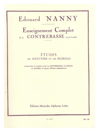 Etudes de Kreutzer et de Fiolrillo prcedes de 4 tudes prparatoires