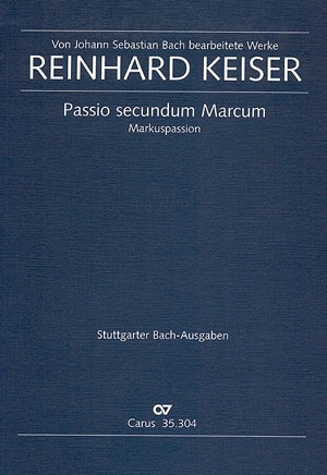 Markuspassion  fr Soli (SATTBB), Chor und Orchester Partitur (dt/en)