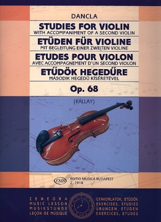 Etden op.68 fr 1-2 Violinen Partitur