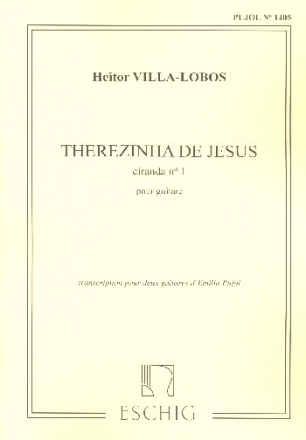 Therezinha de Jesus pour 2 guitares