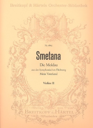Die Moldau - Sinfonische Dichtung fr Orchester Violine 2