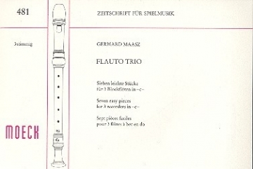 Flauto Trio fr 3 Blockflten in C